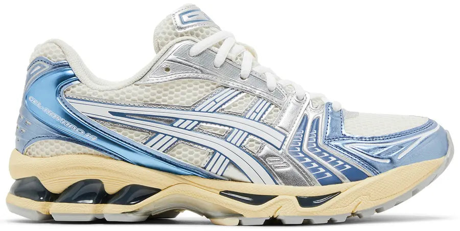 Asics Gel Kayano Cream Metallic Blue