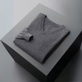 The Amalfi Merino Wool V-Neck Sweater