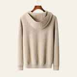 The Lucerne Merino Wool Zipper Hoodie