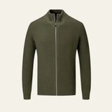 The Amalfi Wool Zipper Vest