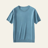 The Lisbon Wool Knit Casual T-Shirt