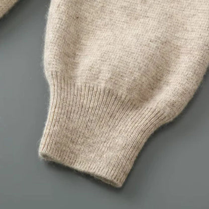 The Lucerne Merino Wool Zipper Hoodie