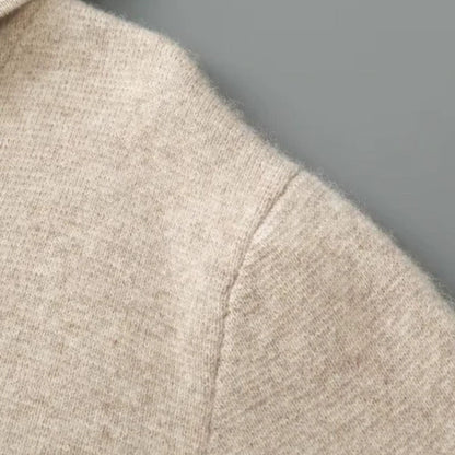 The Lucerne Merino Wool Zipper Hoodie