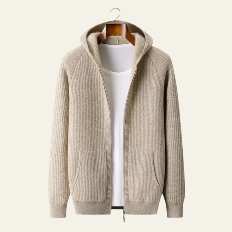 The Como Merino Zip Hoodie