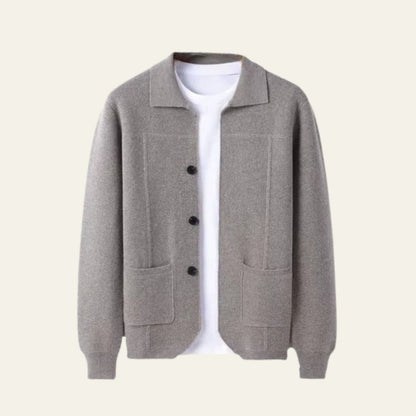 The Vienna Merino Wool Overshirt
