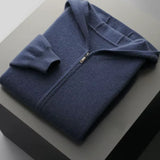 The Lucerne Merino Wool Zipper Hoodie