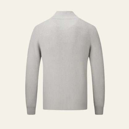 The Amalfi Wool Zipper Vest