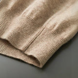 The Amalfi Merino Wool V-Neck Sweater
