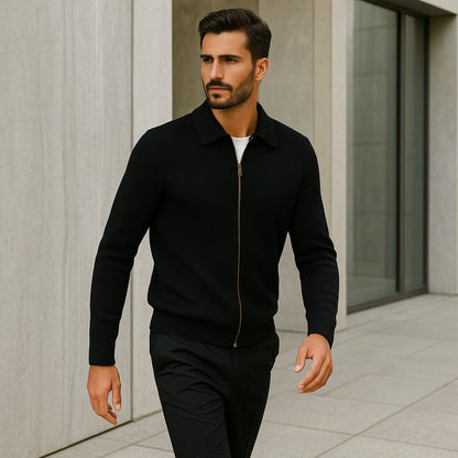 The Oxford Wool Turtleneck Vest