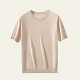 The Lisbon Wool Knit Casual T-Shirt