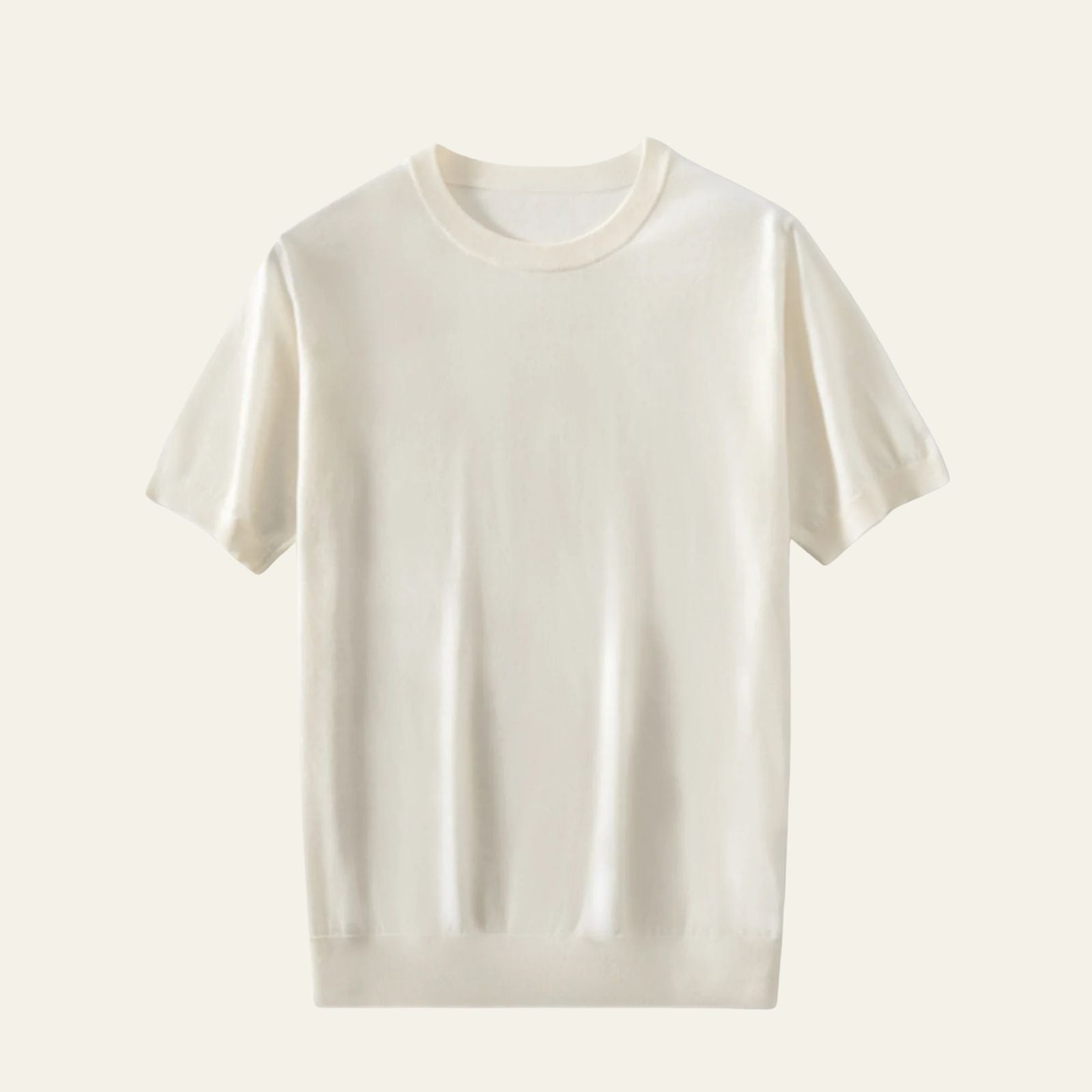 The Lisbon Wool Knit Casual T-Shirt