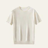 The Lisbon Wool Knit Casual T-Shirt