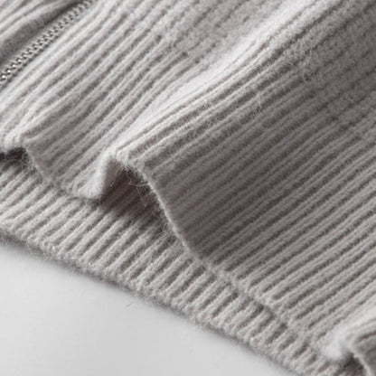 The Amalfi Wool Zipper Vest