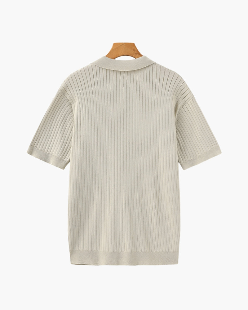 Premium Ribbed Polo